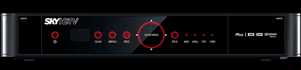 Equipamento SKY TV Plus